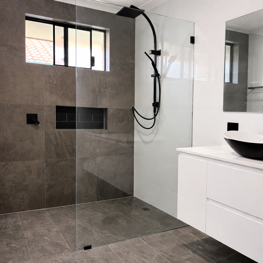 Walk-In Glass Shower Panels - Shower Screen Clear SS20